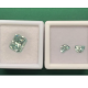 Ruif Jewelry Original Color Aquamarine Blue Moissanite Loose Gemstone Set for Ring Making GRA Certificate