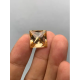 Ruif Jewelry Champagne Moissanite Princess Cutting Top Quality Loose Gemstone For Jewelry Making Ruif Jewelry Champagne Moissanite Princess Cutting Top Quality Loose Gemstone For Jewelry Making