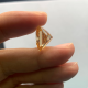 Ruif Jewelry Champagne Moissanite Princess Cutting Top Quality Loose Gemstone For Jewelry Making