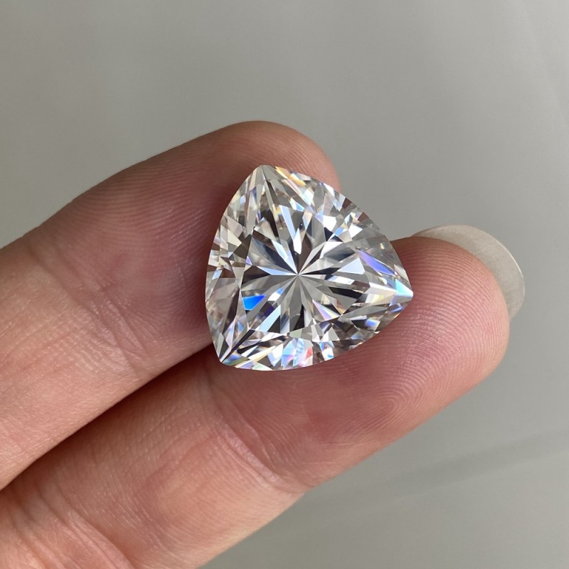  Ruif Jewelry D VVS1 Trillion Cut Moissanite Loose Diamond Stone For Jewelry Rings Making