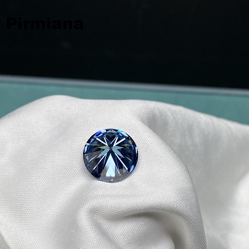 Ruif Jewelry Sapphire Blue Moissanite Stone GRA Report Original Sapphie Color Gemstone for Jewelry Making