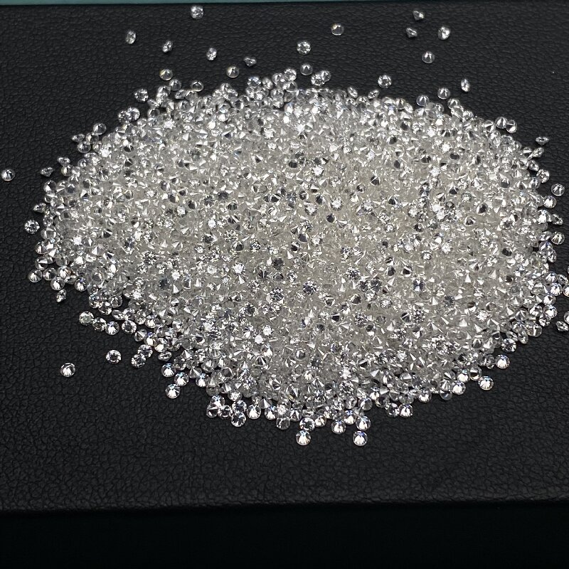Ruif Jewelry Wholesale Price Small Sizes Round 0.8-2.9mm D Color Loose Moissanite Stone for Diamond DIY Jewelry Making
