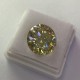 Ruif Jewelry 100% Original Yellow Color Moissanite Stone Round Cut VVS1 GRA Report Gemstones for Diy Jewelry Making