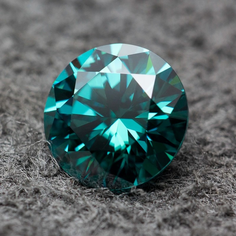 Ruif Jewelry Emerald Green Moissanite Stone with Certificate VVS1 Moissanita Diamonds Loose Gemstone 0.5-4.0ct Positive Pass Tester with GRA Ruif Jewelry Emerald Green Moissanite Stone with Certificate VVS1 Moissanita Diamonds Loose Gemstone 0.5-4.0ct Positive Pass Tester with GRA