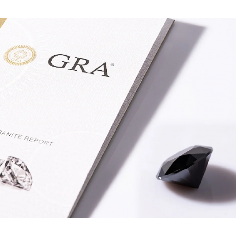 Ruif Jewelry Black Color Moissanite Loose Stone Moissanita Lab Diamond GRA Certified Moissanite Gemstone Pass Diamond Tester Ruif Jewelry Black Color Moissanite Loose Stone Moissanita Lab Diamond GRA Certified Moissanite Gemstone Pass Diamond Tester
