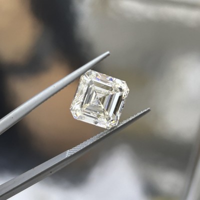 Ruif Jewelry 7.00ct Asscher Cut G VS2 Lab Grown Diamonds for DIY Jewelry Making