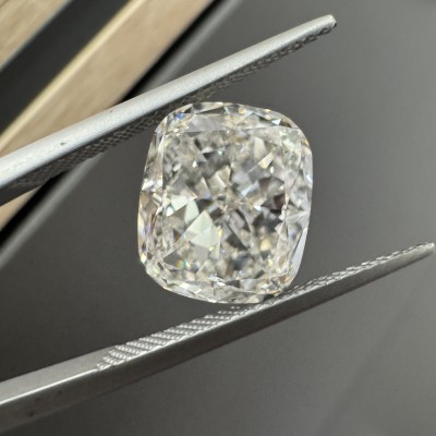 Ruif Jewelry 6.52ct ＦVVS2 Cushion Cut CVD Lab Grown Diamonds with IGI certificate