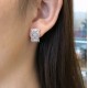 Ruif Jewelry Customized 18K White Gold 3.58ct Lab Grown Diamond Earrings Classic Emerald Cut Engagement Band Jewelry Ruif Jewelry Customized 18K White Gold 3.58ct Lab Grown Diamond Earrings Classic Emerald Cut Engagement Band Jewelry