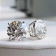 Ruif Jewelry Customized 18k White Gold 5ctx2pcs Lab Grown Diamond Earrings Round Shape Classic Engagement Band Jewelry Ruif Jewelry Customized 18k White Gold 5ctx2pcs Lab Grown Diamond Earrings Round Shape Classic Engagement Band Jewelry