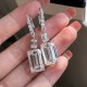 Ruif Jewelry Customized PT950 10ctx2pcs Lab Grown Diamond Earrings Emerald Cut Classic Engagement Band Jewelry Ruif Jewelry Customized PT950 10ctx2pcs Lab Grown Diamond Earrings Emerald Cut Classic Engagement Band Jewelry