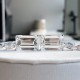 Ruif Jewelry Customized PT950 10ctx2pcs Lab Grown Diamond Earrings Emerald Cut Classic Engagement Band Jewelry Ruif Jewelry Customized PT950 10ctx2pcs Lab Grown Diamond Earrings Emerald Cut Classic Engagement Band Jewelry