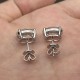Ruif Jewelry Customized 18k White Gold 3ctx2pcs Lab Grown Diamond Earrings Oval Shape Classic Engagement Band Jewelry Ruif Jewelry Customized 18k White Gold 3ctx2pcs Lab Grown Diamond Earrings Oval Shape Classic Engagement Band Jewelry