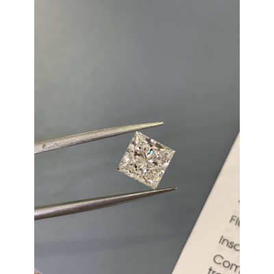 Ruif Jewelry 3.01ct Princess IGI CVD G VS1 Lab Grown Diamonds for DIY Jewelry Making Size Customizable