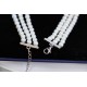 Ruif Jewelry Pearl Set S925 Silver Three Rows of Pearls Cubic Zircona Gemstone Fashion Jewelry Ruif Jewelry Pearl Set S925 Silver Three Rows of Pearls Cubic Zircona Gemstone Fashion Jewelry