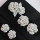 Ruif Jewelry Flower Set S925 Silver Ring Earrings Necklace Women Jewelry Cubic Zircona Gemstone Fashion Jewelry