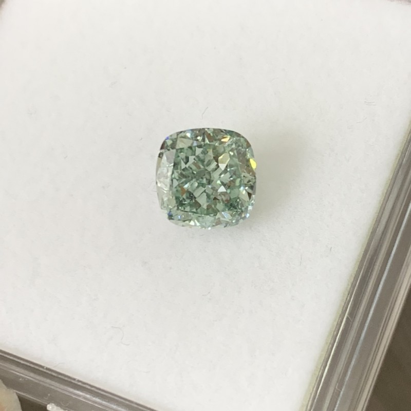 Ruif Jewelry 2.51ct CVD Fancy Intense Green VS1 Lab Grown Diamonds IGI certificate Diamonds for DIY Jewelry Making Size Customizable Ruif Jewelry 2.51ct CVD Fancy Intense Green VS1 Lab Grown Diamonds IGI certificate Diamonds for DIY Jewelry Making Size Customizable