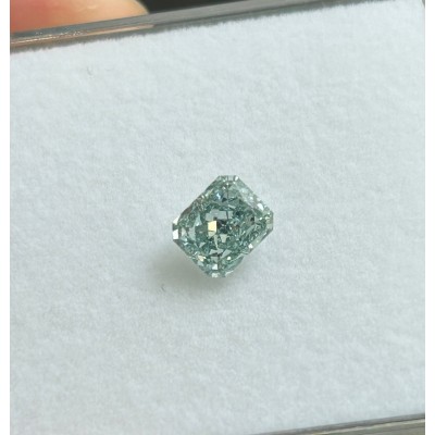 Ruif Jewelry 1.30ct CVD Fancy Deep Green VS1 Lab Grown Diamonds IGI certificate Diamonds for DIY Jewelry Making Size Customizable