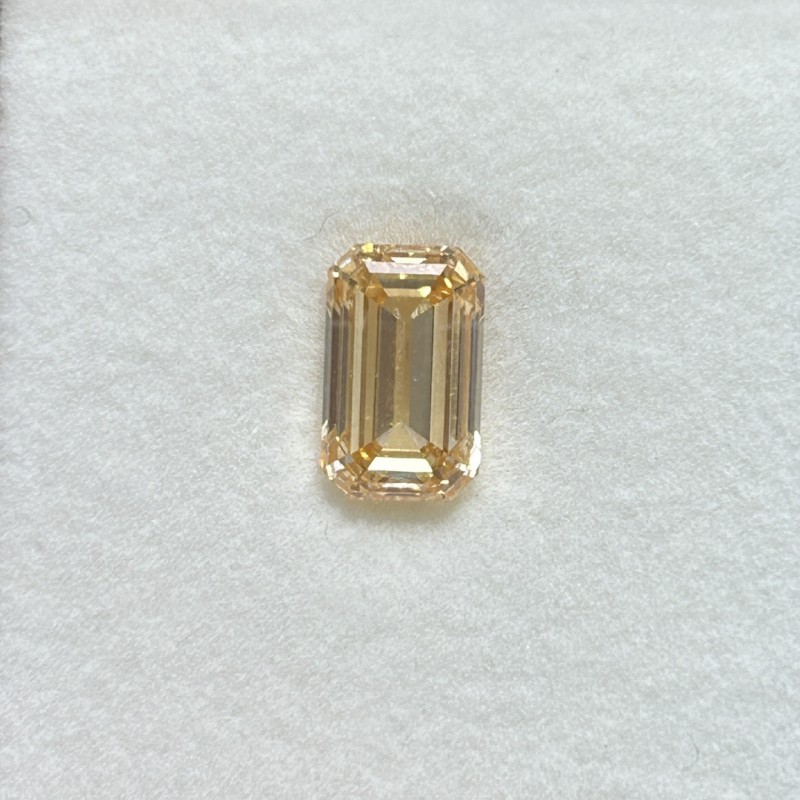 Ruif Jewelry Emerald cut 1.5/2/3ct Fancy Fancy Yellow Lab Grown Diamond HPHT VVS2 Loose Diamond for Jewelry Making Ruif Jewelry Emerald cut 1.5/2/3ct Fancy Fancy Yellow Lab Grown Diamond HPHT VVS2 Loose Diamond for Jewelry Making