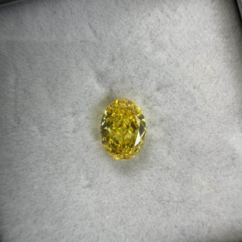 Ruif Jewelry Oval Shape 1.50CT Fancy Vivid Yellow VS1 Lab Grown Diamond HPHT with IGI certificate LG642494620 Ruif Jewelry Oval Shape 1.50CT Fancy Vivid Yellow VS1 Lab Grown Diamond HPHT with IGI certificate LG642494620