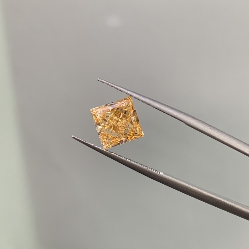 Ruif Jewelry Pricess Cut 1-3CT Fancy Yellow Lab Grown Diamond HPHT Loose Diamond for Jewelry Making Ruif Jewelry Pricess Cut 1-3CT Fancy Yellow Lab Grown Diamond HPHT Loose Diamond for Jewelry Making