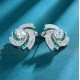 Ruif Jewelry Classic Design S925 Silver 1.1695ct Lab Grown Emerald Earrings Red Ruby Royal Blue Sapphire Gemstone Jewelry Ruif Jewelry Classic Design S925 Silver 1.1695ct Lab Grown Emerald Earrings Red Ruby Royal Blue Sapphire Gemstone Jewelry