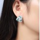 Ruif Jewelry Classic Design S925 Silver 1.1695ct Lab Grown Emerald Earrings Red Ruby Royal Blue Sapphire Gemstone Jewelry Ruif Jewelry Classic Design S925 Silver 1.1695ct Lab Grown Emerald Earrings Red Ruby Royal Blue Sapphire Gemstone Jewelry