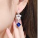 Ruif Jewelry Classic Design S925 Silver 7.24ct Lab Grown Emerald Earrings Gemstone Jewelry Ruif Jewelry Classic Design S925 Silver 7.24ct Lab Grown Emerald Earrings Gemstone Jewelry