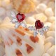 Ruif Jewelry Classic Design S925 Silver 2.315ct Lab Grown Ruby Earrings Gemstone Jewelry Ruif Jewelry Classic Design S925 Silver 2.315ct Lab Grown Ruby Earrings Gemstone Jewelry