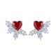 Ruif Jewelry Classic Design S925 Silver 2.315ct Lab Grown Ruby Earrings Gemstone Jewelry Ruif Jewelry Classic Design S925 Silver 2.315ct Lab Grown Ruby Earrings Gemstone Jewelry