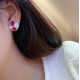 Ruif Jewelry Classic Design S925 Silver 5.015ct Lab Grown Ruby Earrings Gemstone Jewelry Ruif Jewelry Classic Design S925 Silver 5.015ct Lab Grown Ruby Earrings Gemstone Jewelry