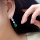 Ruif Jewelry Classic Design S925 Silver 3.63ct Lab Grown Emerald And Sapphire Earrings Gemstone Jewelry Ruif Jewelry Classic Design S925 Silver 3.63ct Lab Grown Emerald And Sapphire Earrings Gemstone Jewelry