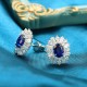 Ruif Jewelry Classic Design S925 Silver 1.45ct Lab Grown Emerald Earrings Gemstone Jewelry Ruif Jewelry Classic Design S925 Silver 1.45ct Lab Grown Emerald Earrings Gemstone Jewelry