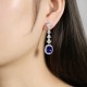 Ruif Jewelry Classic Design S925 Silver 8.96ct Lab Grown Sapphire Earrings Royal Blue Gemstone Jewelry Ruif Jewelry Classic Design S925 Silver 8.96ct Lab Grown Sapphire Earrings Royal Blue Gemstone Jewelry