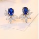 Ruif Jewelry Classic Design S925 Silver 4.72/7.546.83ct Lab Grown Emerald/ Ruby/Sapphire Earrings Royal Blue Sapphire Gemstone Jewelry Ruif Jewelry Classic Design S925 Silver 4.72/7.546.83ct Lab Grown Emerald/ Ruby/Sapphire Earrings Royal Blue Sapphire Gemstone Jewelry