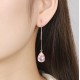 Ruif Jewelry Classic Design S925 Silver 13.72ct aquamarine and pink morgant Earrings Women Jewelry Ladies Party Gift Ruif Jewelry Classic Design S925 Silver 13.72ct aquamarine and pink morgant Earrings Women Jewelry Ladies Party Gift