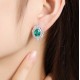 Ruif Jewelry Classic Design S925 Silver 3.21ct Lab Grown Emerald Earrings Red Ruby Royal Blue Sapphire Gemstone Jewelry Ruif Jewelry Classic Design S925 Silver 3.21ct Lab Grown Emerald Earrings Red Ruby Royal Blue Sapphire Gemstone Jewelry