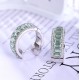 Ruif Jewelry Classic Design S925 Silver 5.49/7.39ct Lab Grown Sapphire Earrings Pink/Green Color Gemstone Jewelry Ruif Jewelry Classic Design S925 Silver 5.49/7.39ct Lab Grown Sapphire Earrings Pink/Green Color Gemstone Jewelry
