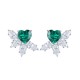 Ruif Jewelry Classic Design S925 Silver 1.5ct Lab Grown Emerald Earrings Red Ruby Royal Blue Sapphire Gemstone Jewelry Ruif Jewelry Classic Design S925 Silver 1.5ct Lab Grown Emerald Earrings Red Ruby Royal Blue Sapphire Gemstone Jewelry