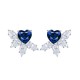 Ruif Jewelry Classic Design S925 Silver 1.5ct Lab Grown Emerald Earrings Red Ruby Royal Blue Sapphire Gemstone Jewelry Ruif Jewelry Classic Design S925 Silver 1.5ct Lab Grown Emerald Earrings Red Ruby Royal Blue Sapphire Gemstone Jewelry