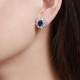 Ruif Jewelry Classic Design S925 Silver 3.3ct Lab Grown Sapphire Earrings Royal Blue Gemstone Jewelry Ruif Jewelry Classic Design S925 Silver 3.3ct Lab Grown Sapphire Earrings Royal Blue Gemstone Jewelry