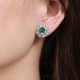 Ruif Jewelry Classic Design S925 Silver 2.34ct Lab Grown Emerald Earrings Gemstone Jewelry Ruif Jewelry Classic Design S925 Silver 2.34ct Lab Grown Emerald Earrings Gemstone Jewelry