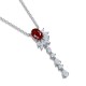 Ruif Jewelry Classic Design S925 Silver 2.22ct Lab Grown Ruby Pendant Necklace Gemstone Jewelry Ruif Jewelry Classic Design S925 Silver 2.22ct Lab Grown Ruby Pendant Necklace Gemstone Jewelry