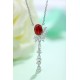 Ruif Jewelry Classic Design S925 Silver 2.22ct Lab Grown Ruby Pendant Necklace Gemstone Jewelry Ruif Jewelry Classic Design S925 Silver 2.22ct Lab Grown Ruby Pendant Necklace Gemstone Jewelry