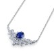 Ruif Jewelry Classic Design S925 Silver 2.715ct Royal Blue Lab Grown Sapphire Pendant Necklace Gemstone Jewelry Ruif Jewelry Classic Design S925 Silver 2.715ct Royal Blue Lab Grown Sapphire Pendant Necklace Gemstone Jewelry