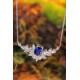 Ruif Jewelry Classic Design S925 Silver 2.715ct Royal Blue Lab Grown Sapphire Pendant Necklace Gemstone Jewelry Ruif Jewelry Classic Design S925 Silver 2.715ct Royal Blue Lab Grown Sapphire Pendant Necklace Gemstone Jewelry