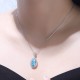 Ruif Jewelry Classic Design S925 Silver 5.26ct Lab Grown Aquamarine Pendant Necklace Gemstone Jewelry Ruif Jewelry Classic Design S925 Silver 5.26ct Lab Grown Aquamarine Pendant Necklace Gemstone Jewelry