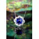 Ruif Jewelry Classic Design S925 Silver 3.35ct Lab Grown Emerald Pendant Necklace royal blue sapphire Red Ruby Gemstone Jewelry