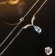 Ruif Jewelry Classic Design S925 Silver 5.59ct Lab Grown Aquamarine Pendant Necklace Gemstone Jewelry Ruif Jewelry Classic Design S925 Silver 5.59ct Lab Grown Aquamarine Pendant Necklace Gemstone Jewelry