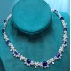 Ruif  Jewelry Classic Design S925 Silver 28.49ct Royal Blue Lab Grown Sapphire Pendant Necklace Gemstone Jewelry