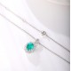 Ruif Jewelry Classic Design S925 Silver 1.75ct Lab Grown Emerald Pendant Necklace royal blue sapphire Red Ruby Gemstone Jewelry Ruif Jewelry Classic Design S925 Silver 1.75ct Lab Grown Emerald Pendant Necklace royal blue sapphire Red Ruby Gemstone Jewelry